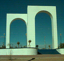 The Arches at the entrance to San Felipe