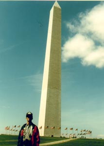 Pat and Washington Monument