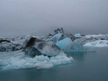 Lots of icebergs, near Columbia Glacier, Valdez, AK