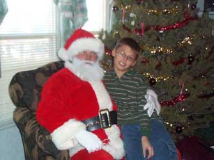 Matthew and Santa
