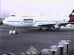 Flight to Australia
