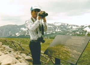 Intrepid photographer